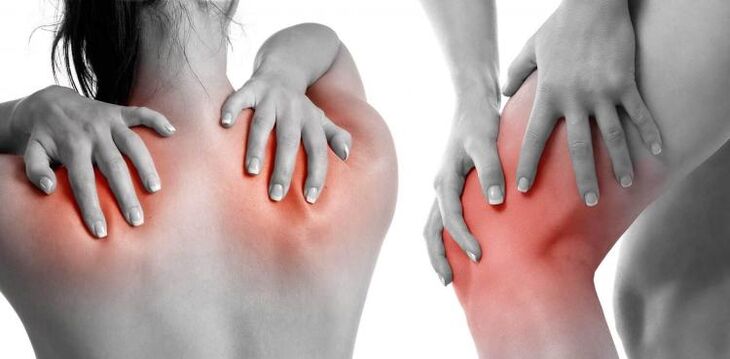 πόνος στην πλάτη και το γόνατο με αρθροπάθεια